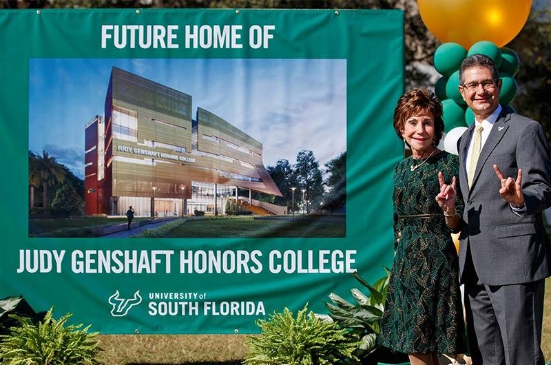 Judy Genshaft Honors College Groundbreaking