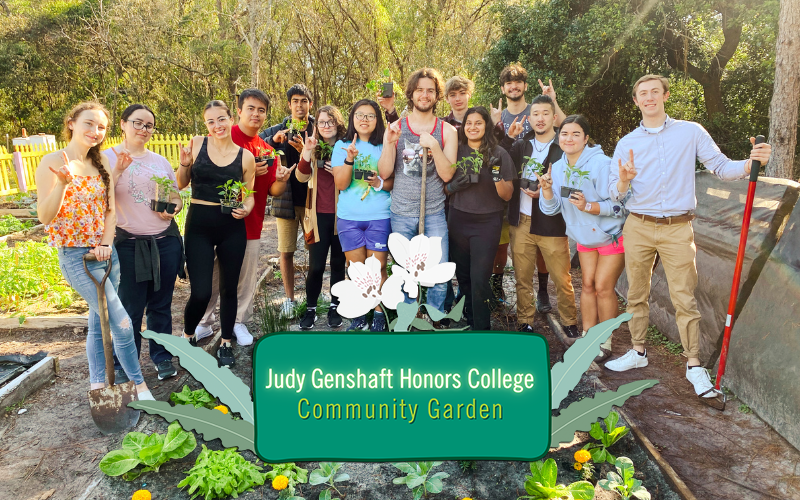 Judy Genshaft Honors College Community Garden