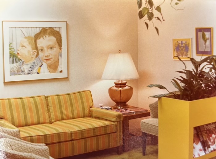 Moira Burke's first office